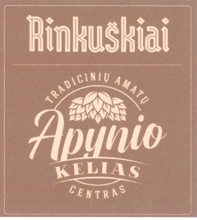 Prekės ženklas: Rinkuškiai Apynio KELIAS TRADICINIŲ AMATŲ CENTRAS